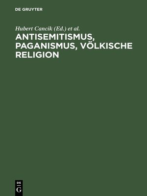 cover image of Antisemitismus, Paganismus, Völkische Religion